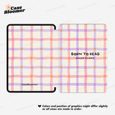 Born to Read Vibrant Color Kindle Case, Kobo Case, Free Personalization